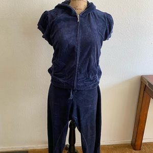 Juicy Couture velour track suit